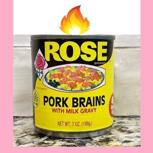 Pork Brains in Milk Gravy Candle Can 7oz Candles Handcrafted in TN Scented